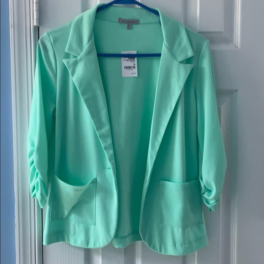 Charlotte Russe mint/green blazer. Size M.